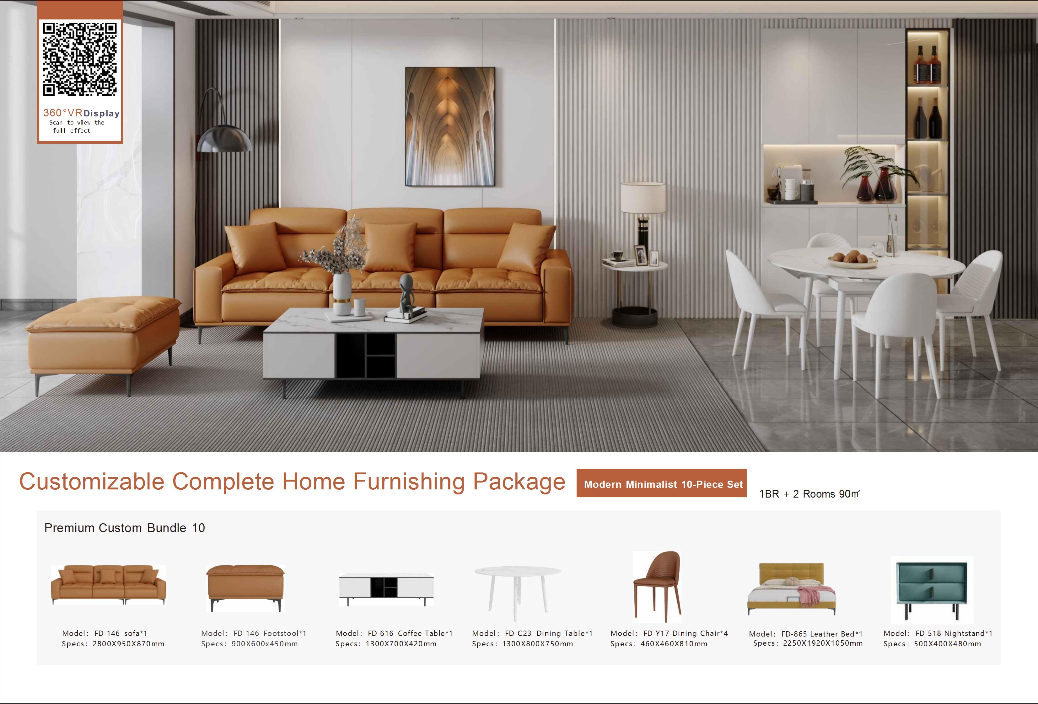 PRE ORDER / BTO FURNITURE PACKAGE - VR 