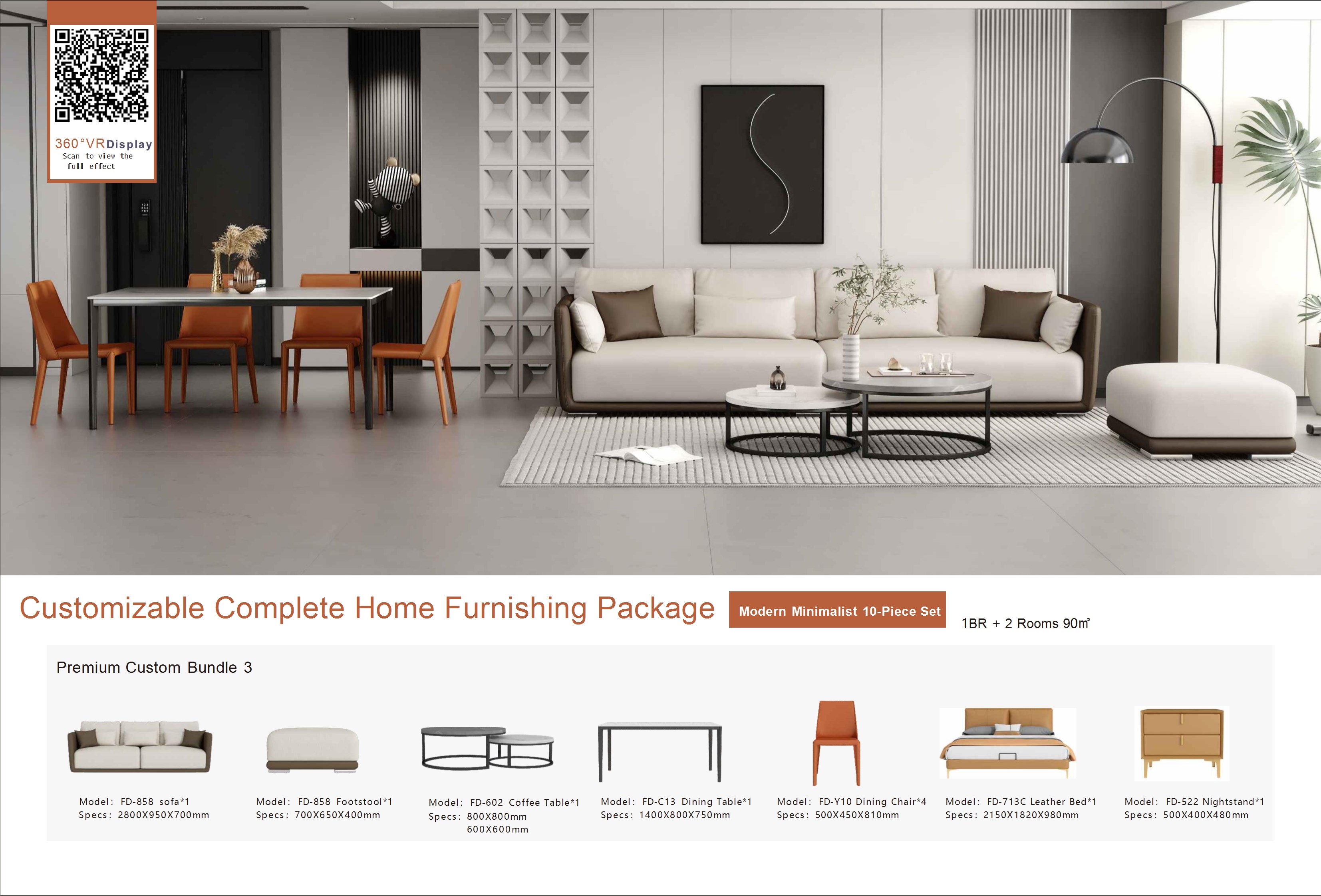 PRE ORDER / BTO FURNITURE PACKAGE - VR 