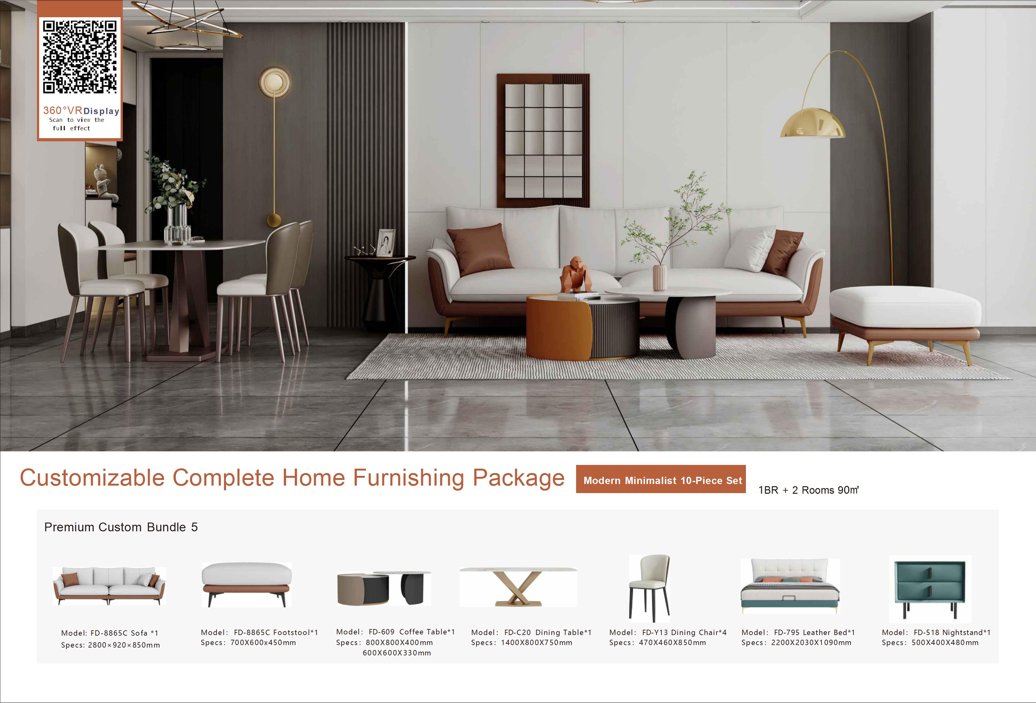 PRE ORDER / BTO FURNITURE PACKAGE - VR 