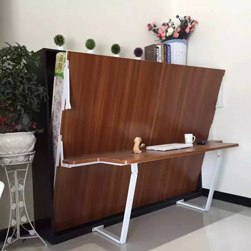Pre order Electric folding invisible bed wall bed multi-function rollover automatic folding wall bed invisible bed desk bed hardware accessories