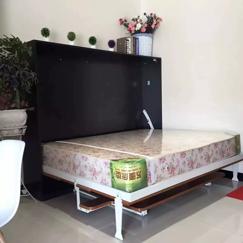 Pre order Electric folding invisible bed wall bed multi-function rollover automatic folding wall bed invisible bed desk bed hardware accessories