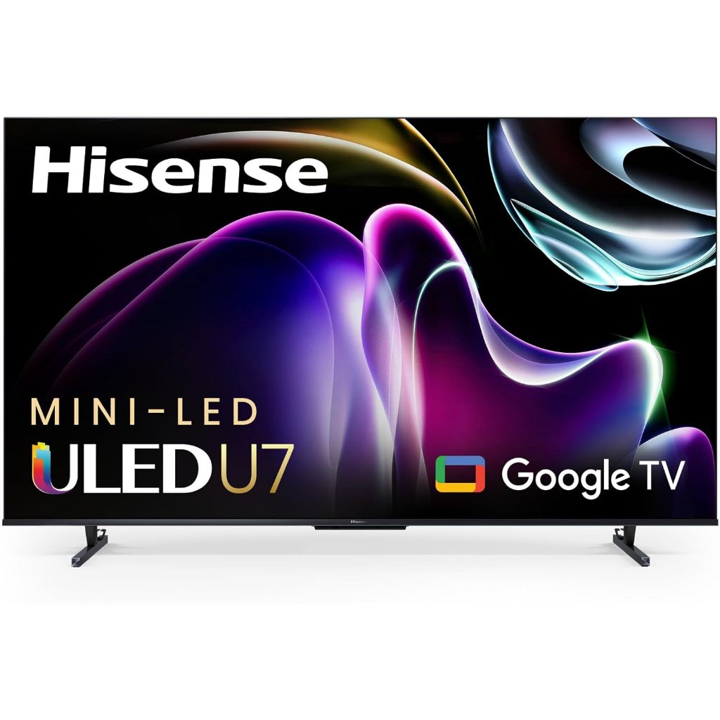 Warehouse clearance! Hisense U7K 55"/75" inch ULED Mini LED Pro Smart TV, Native 144Hz