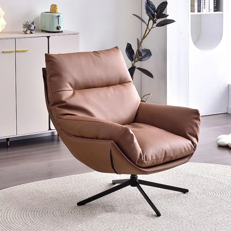 PRE ORDER / BTO PACKAGE - A - SOFA - Modern Luxury Rotating Single Sofa Arm Chair Lounge Lazy Recliner Home Living Room & Bedroom 