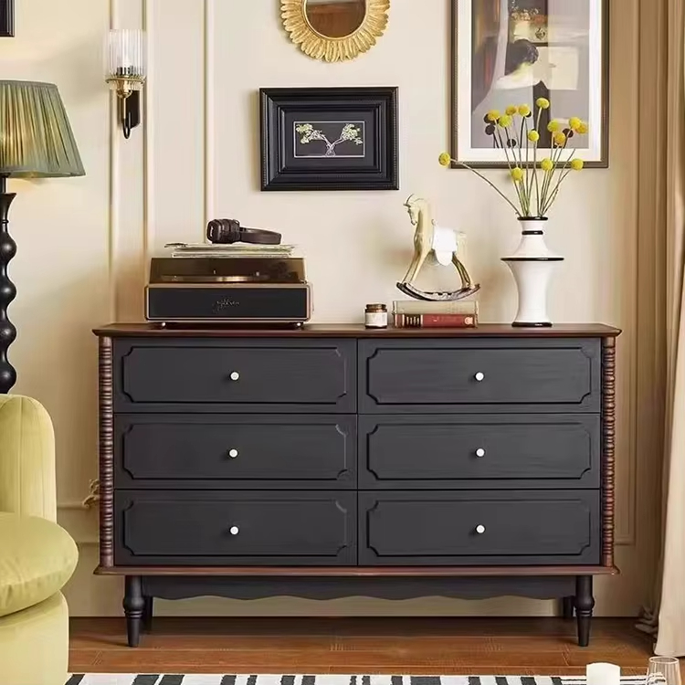 [PRE-ORDER] Modern Eco-friendly Solid Wood Shoe Cabinet with Large Capacity Storage Chest Drawers