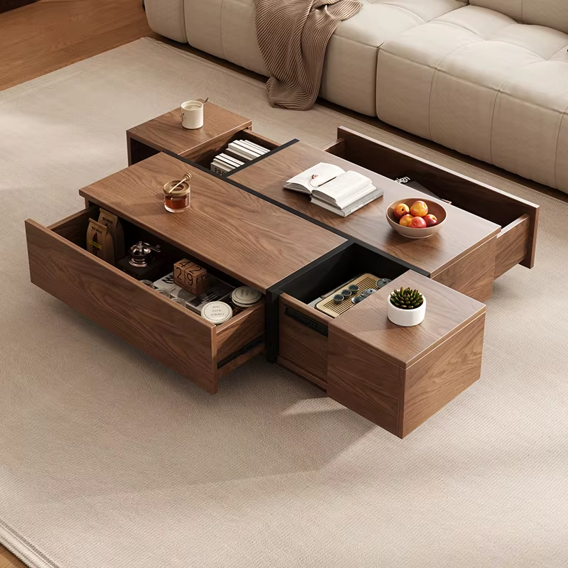 [PRE-ORDER] Rectangular Design Multi-Functional Storage Home Center Table