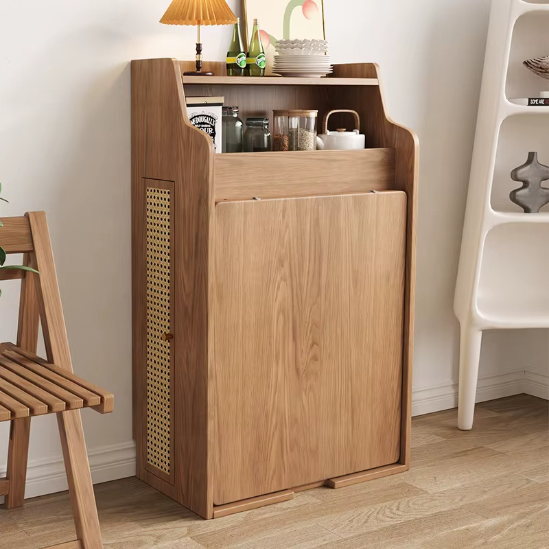 PRE-ORDER Solid Wood Folding Table Small Household Telescopic Dining Table 