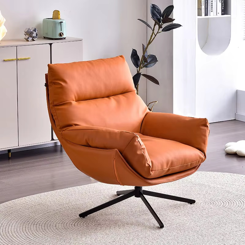 PRE ORDER / BTO PACKAGE - A - SOFA - Modern Luxury Rotating Single Sofa Arm Chair Lounge Lazy Recliner Home Living Room & Bedroom 