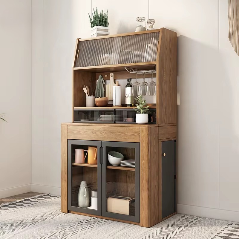 Home Fashion Extendable Table Wood Storage Design MDF Table With Chair 