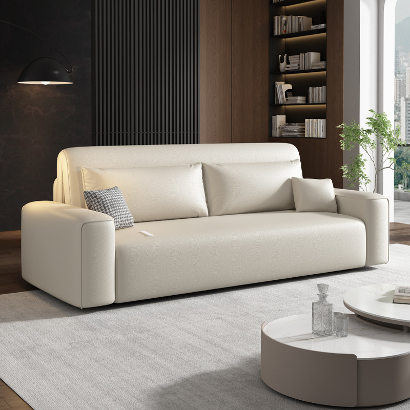 [PRE-ORDER] Smart electric sofa bed dual-purpose multi-functional living room small apartment fully automatic remote control 