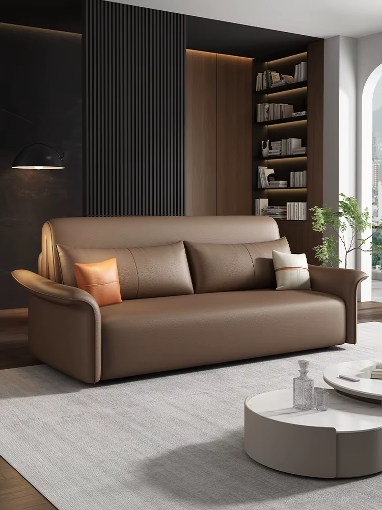 [PRE-ORDER] Smart electric sofa bed dual-purpose multi-functional living room small apartment fully automatic remote control 