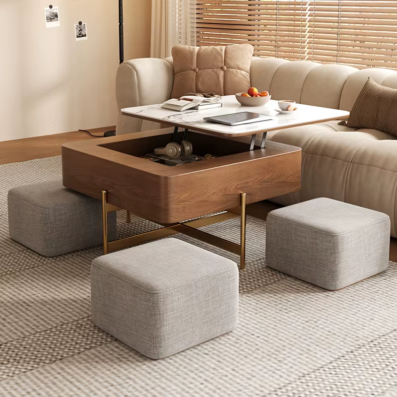[PRE-ORDER] Modern Simple Modern and Minimalist Living Spaces Square Storage Coffee Table