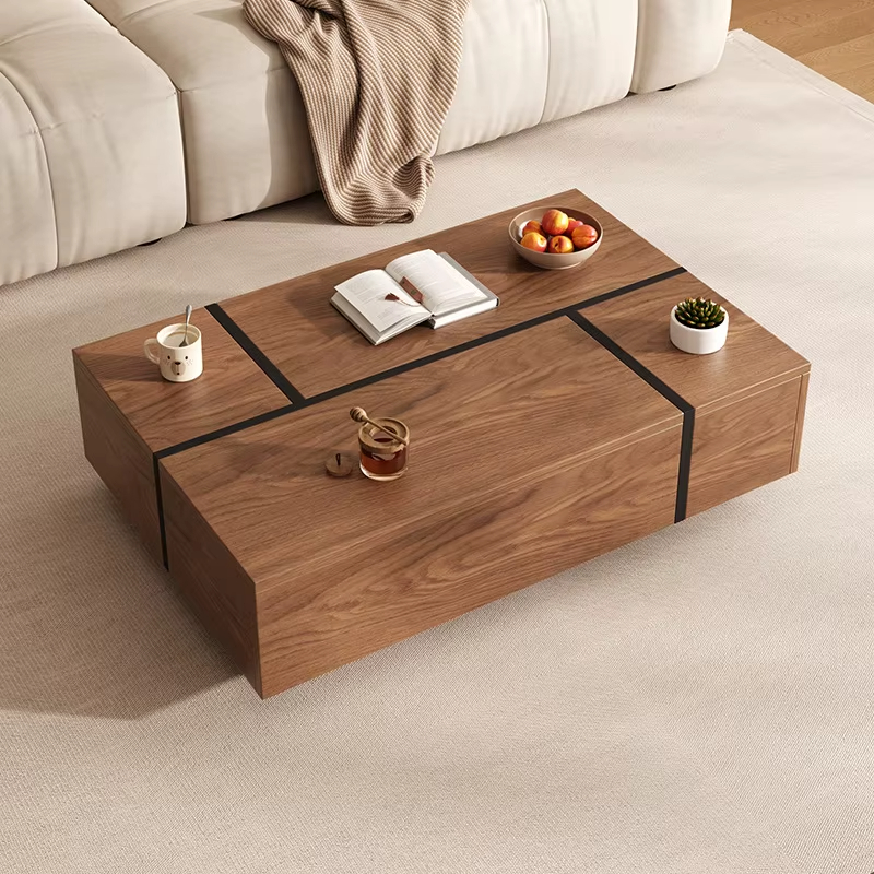 [PRE-ORDER] Rectangular Design Multi-Functional Storage Home Center Table