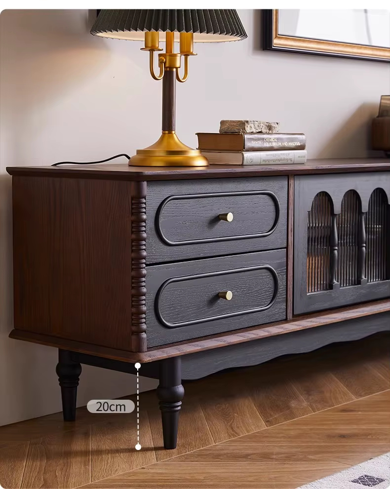 [PRE-ORDER] American retro style TV cabinet 