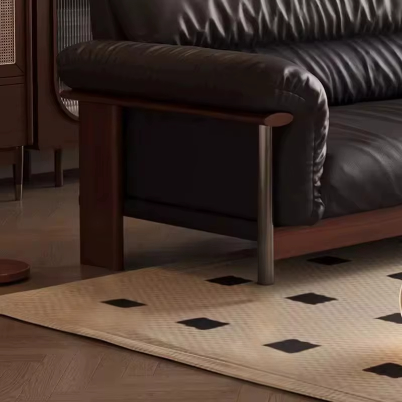  Modern Luxury Genuine Leather Sofa