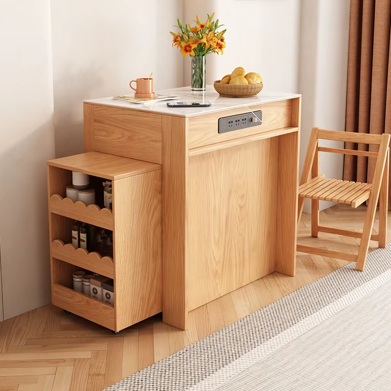 PRE-ORDER Morden Folding Dinning Table Small Household Space-saving Square Dining Table 