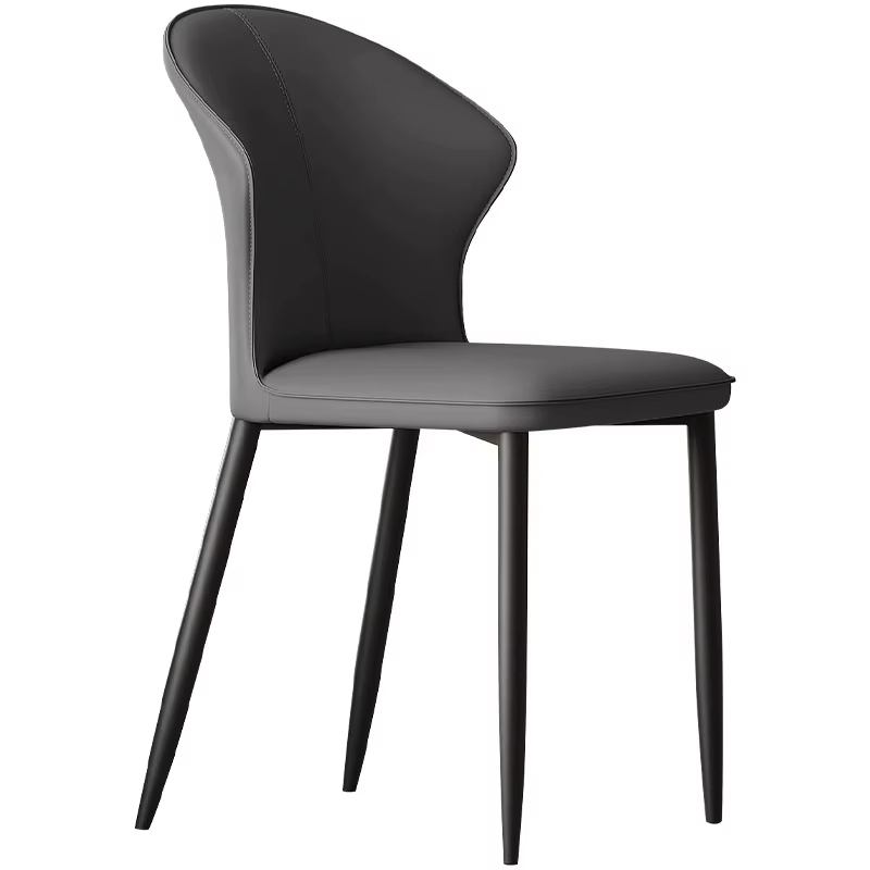 PRE ORDER / BTO PACKAGE - A - DINING CHAIR - Nordic Modern Cream and Gray Chair Contemporary Leisure 