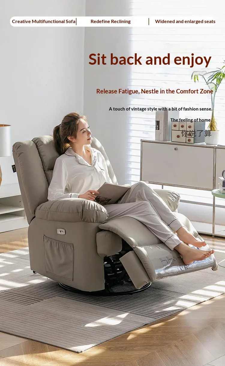 [PRE-ORDER] Electrical Single Recliner Sof, FZT with Single Recliner Design & Electrical Reclining Mechanism for Comfort.