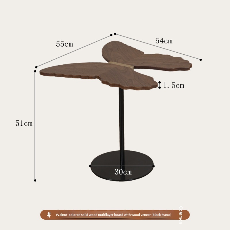 NKAHS-BCT-01 [ PRE-ORDER] A stylish, creative butterfly-shaped small coffee table.
