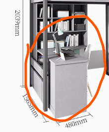 【Showroom】 Staggered bunk beds adult small household multifunctional combination high and low bunks two staggered type bunk beds-Smart-Living