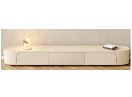 PRE-ORDER Modern Contracted Living Room Cream Wind TV Cabinet
