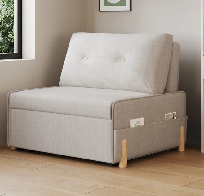 [PRE-ORDER] Foldable Microfiber Single Seater Sofa Bed