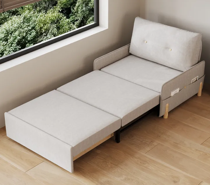 [PRE-ORDER] Foldable Microfiber Single Seater Sofa Bed