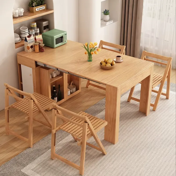 [PRE-ORDER] Modern Dining Tables Multi-functional Extendable Tables 