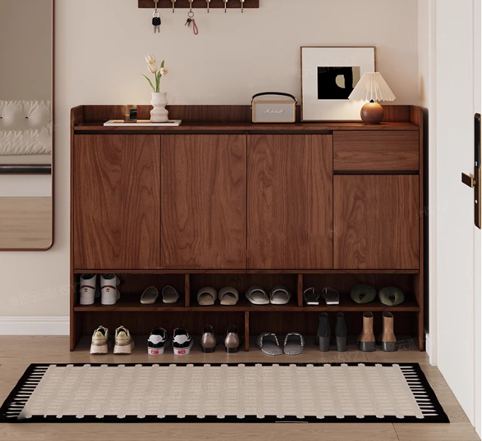 [PRE-ORDER] ENF-grade custom solid wood shoe cabinet