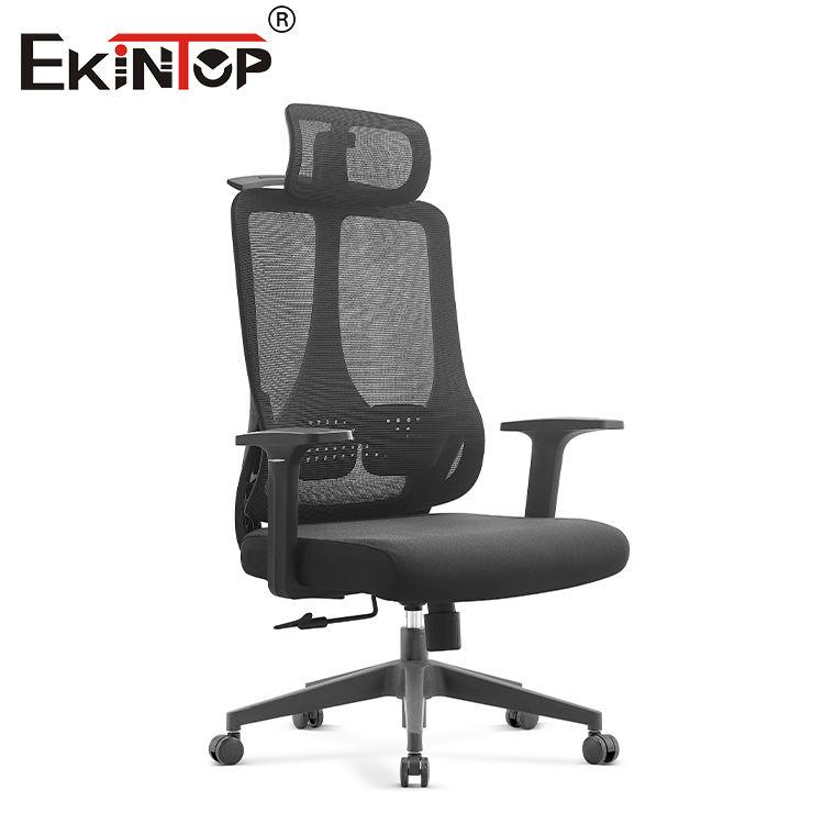 【Showroom】Ekintop Factory Hot Design Mesh Task Swivel CEO Office Chair Furniture Ergonomic manager Mesh Office Chairs for Office-Smart-Living