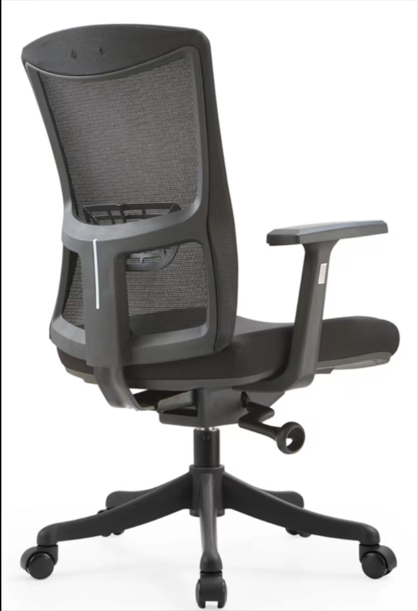 Fengguan Computer chair mesh chair comfortable side-by-side office chair without liftable headrest with silent wheel office chair ergonomic chair conference chair FG-376B-Smart-Living