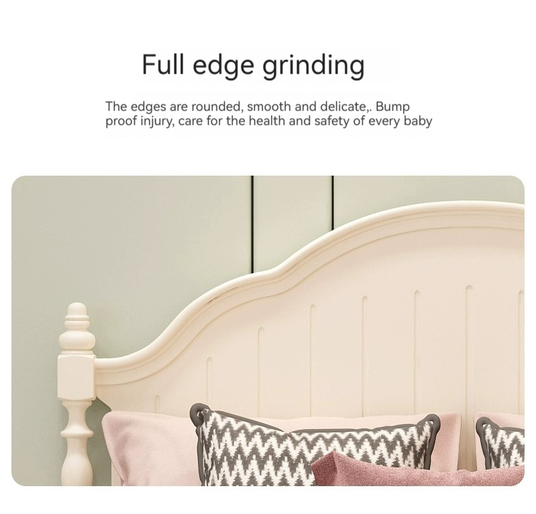 [Pre-order]  Korean style bed modern minimalist small unit master bedroom double bed wedding bed full house set bedroom furniture combination bed set-Smart-Living