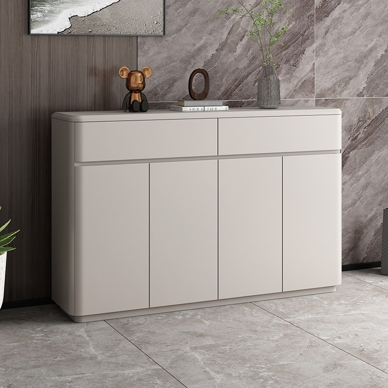 [Pre-order]Modern simple light luxury shoe cabinet and clothes rack integrated home entrance entrance cabinet living room entrance coat rack partition cabinet