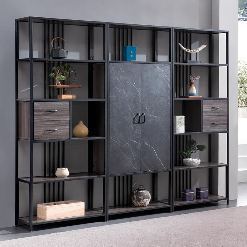 [Pre-order] Office Display Rack Partition with Drawers and Cabinets