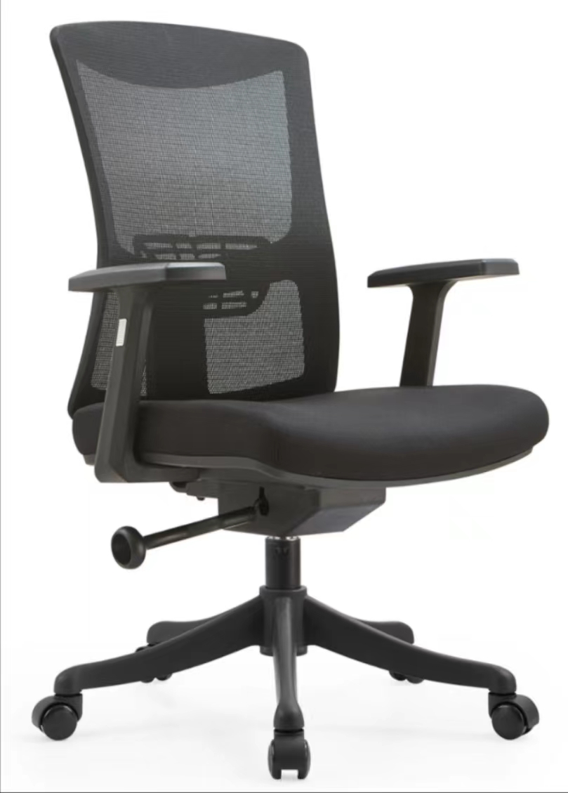 Fengguan Computer chair mesh chair comfortable side-by-side office chair without liftable headrest with silent wheel office chair ergonomic chair conference chair FG-376B-Smart-Living