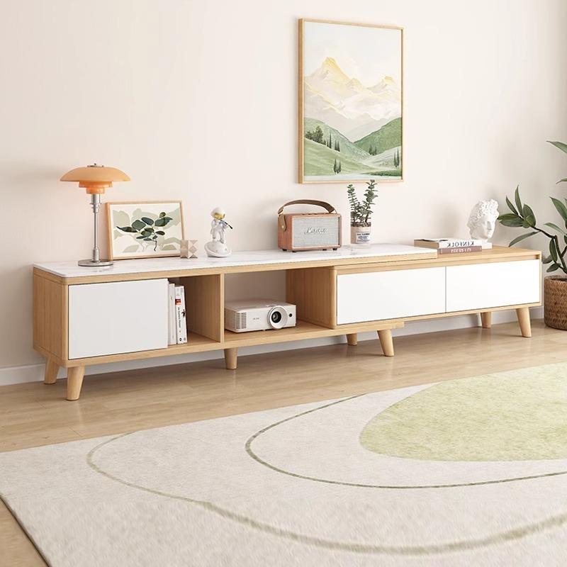 [Pre-order]  TV Cabinet Small House Coffee Table Rock Plate Tea Table TV Cabinet Combination