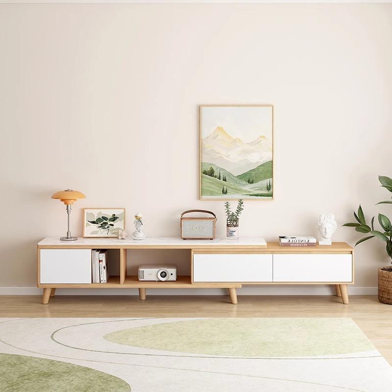 [Pre-order]  TV Cabinet Small House Coffee Table Rock Plate Tea Table TV Cabinet Combination