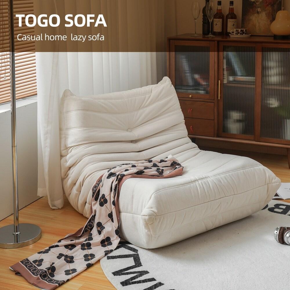 [PRE-ORDER] Modern Giant Lounge Sofa Caterpillar Design Bean Bag Chair for Bedroom & Living Room Fabric Upholstery