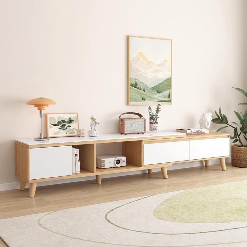 [Pre-order]  TV Cabinet Small House Coffee Table Rock Plate Tea Table TV Cabinet Combination