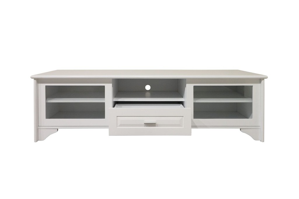 Solid wood TV cabinet, integrated storage cabinet, low legged cabinet, modern minimalist style, living room, bedroom-Smart-Living