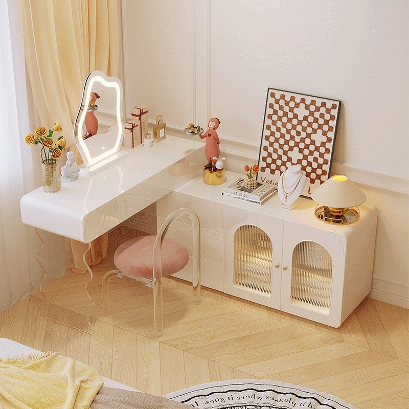 [Pre-order]  Modern simple acrylic transparent chair new home living room pink suspended dining chair French designer furniture-Smart-Living