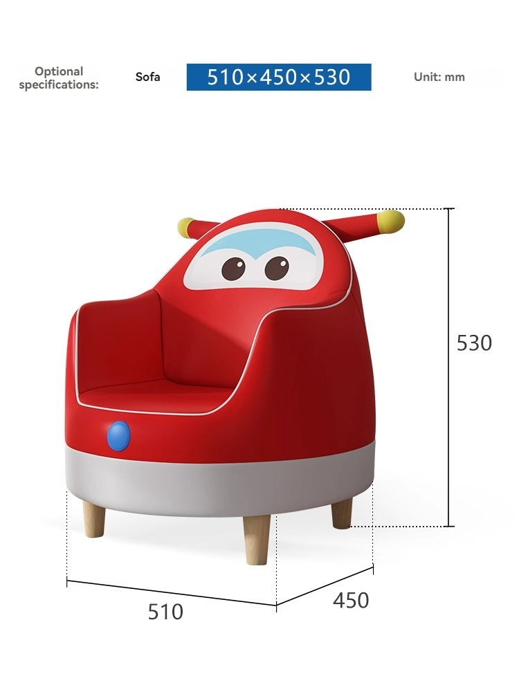 [Pre-order]  Muyue Super Flying Hero Ledi Co branded Children's Sofa Reading Chair Lazy Little Sofa Boys and Girls' Seat-Smart-Living