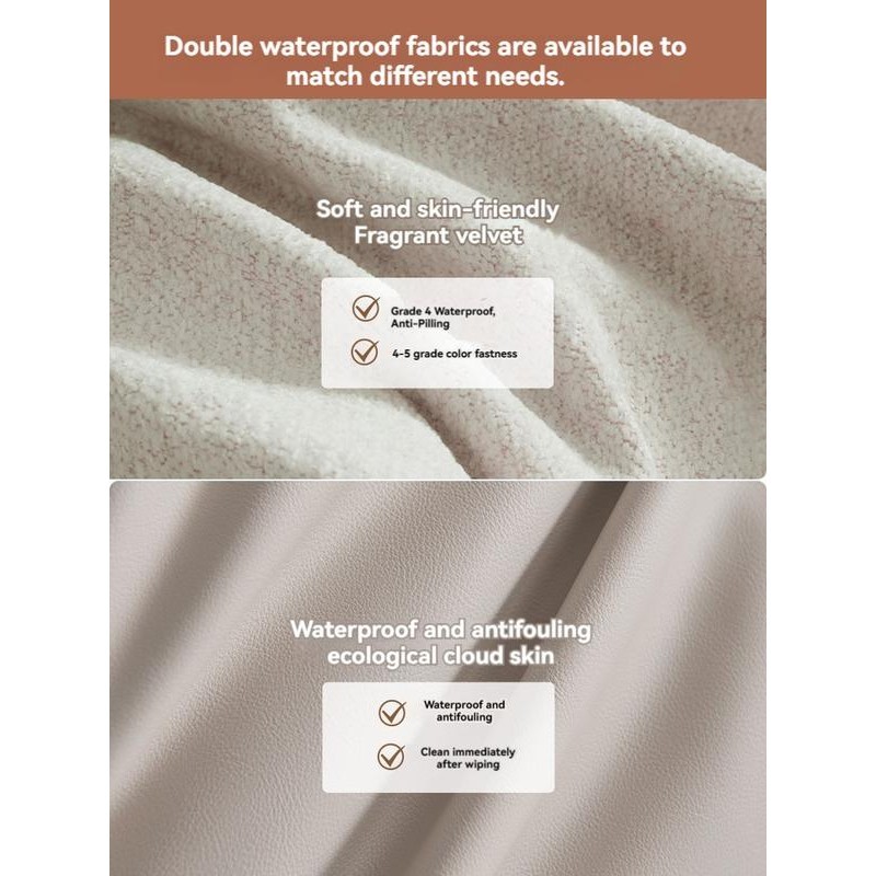 【Showroom】CHEERS First Class Small Apartment Living Room Fabric Sofa (3/1 Seater) With Manual Recliner -Smart-Living