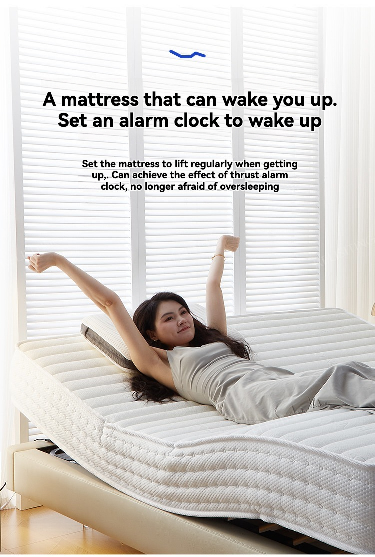 [Pre-order] Intelligent mattress zero gravity lift multi-function automatic massage simple electric mattress modern partial hard-Smart-Living