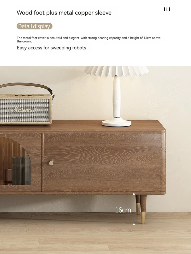 [Pre-order] Light luxury TV cabinet modern simple living room home small apartment coffee table TV cabinet combination of Northern Europe storage cabinet-Smart-Living