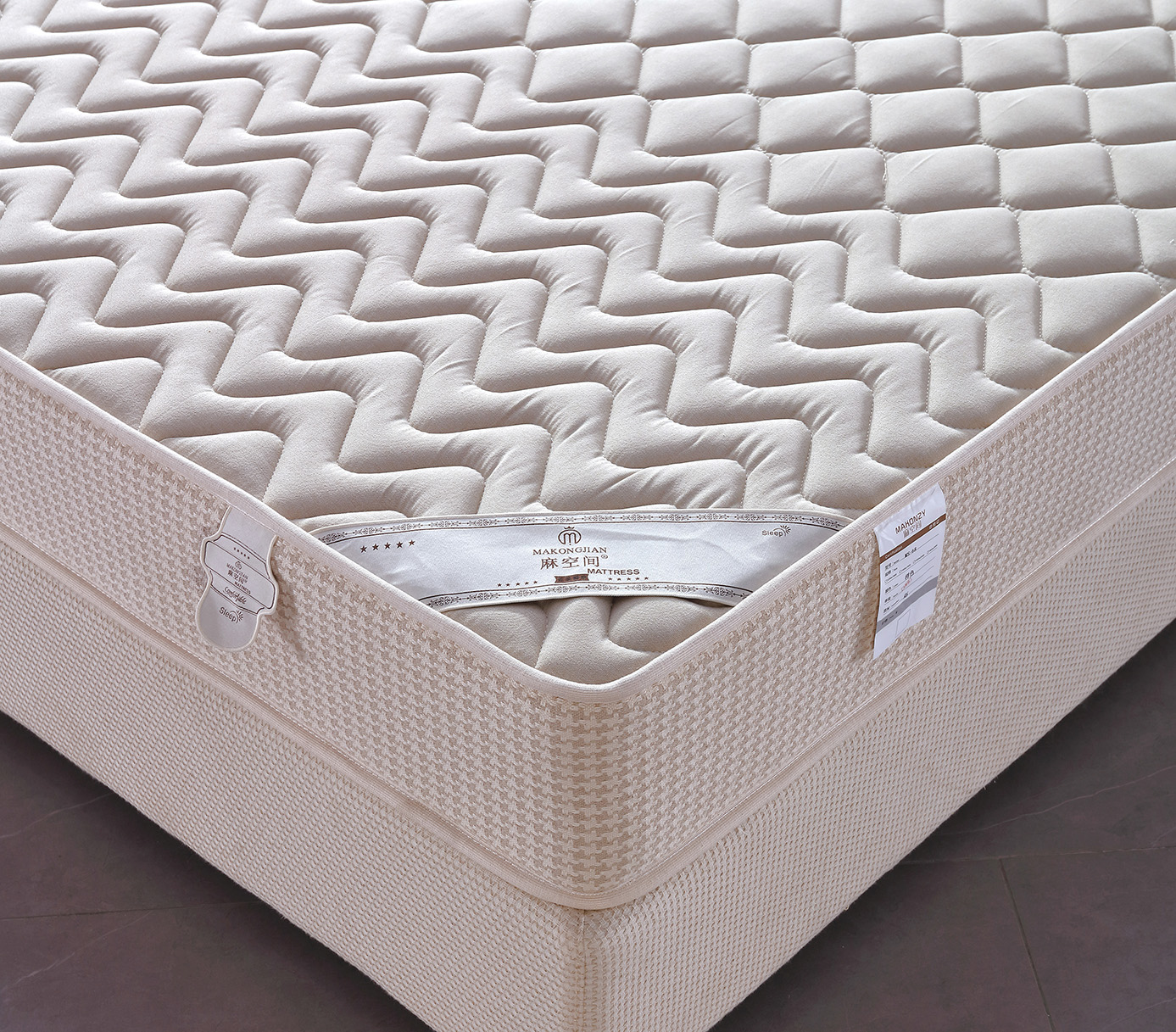 [Pre-Order] Ramie Antibacterial Bonnell Spring Mattress | High Support Spine Care | Breathable & Pressure Relief