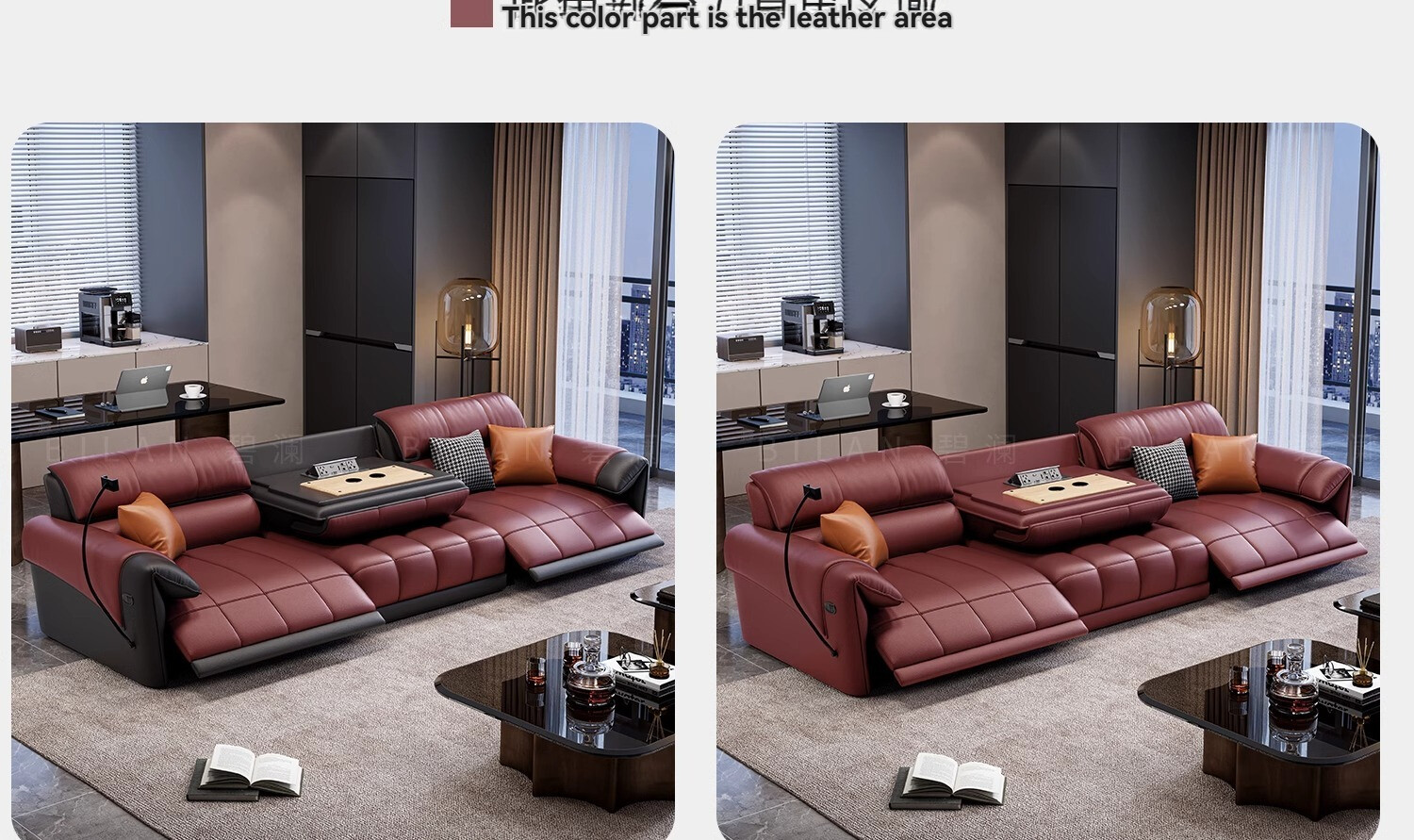 2024 New Electric Recliner Sofa WM-SF-026