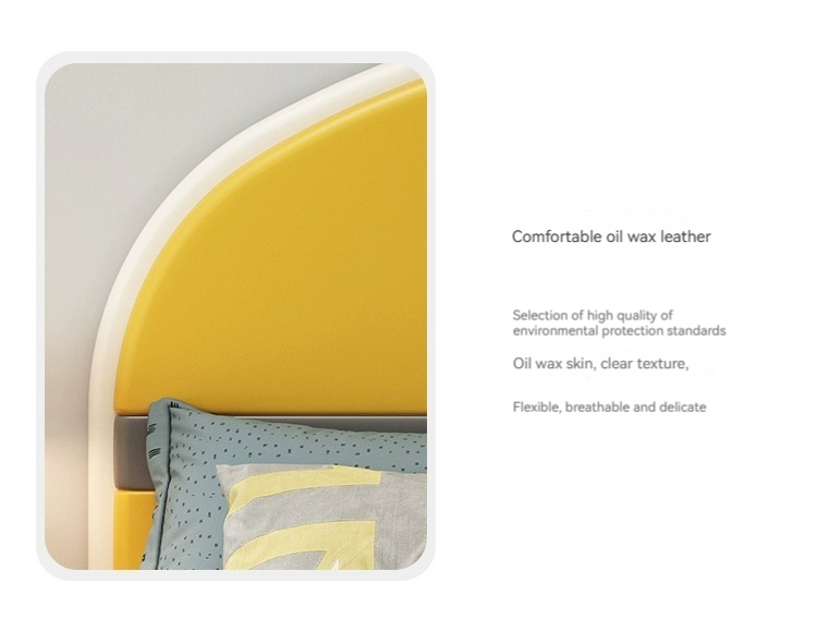 [Pre-order]  Children's bed, boy's simple modern small unit, boy's bed, 1.5m, 1.2m single bed, children's room furniture set-Smart-Living