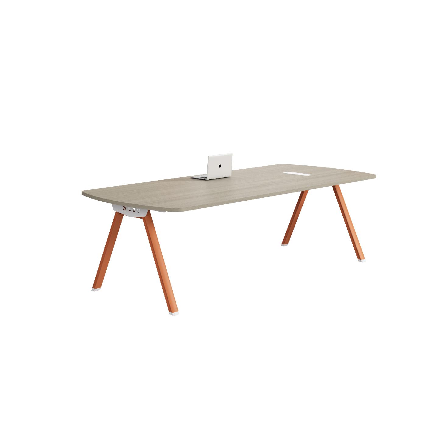 【Showroom】Conference table Long desk office simple modern negotiation table casual office table and chair combination long furniture-Smart-Living