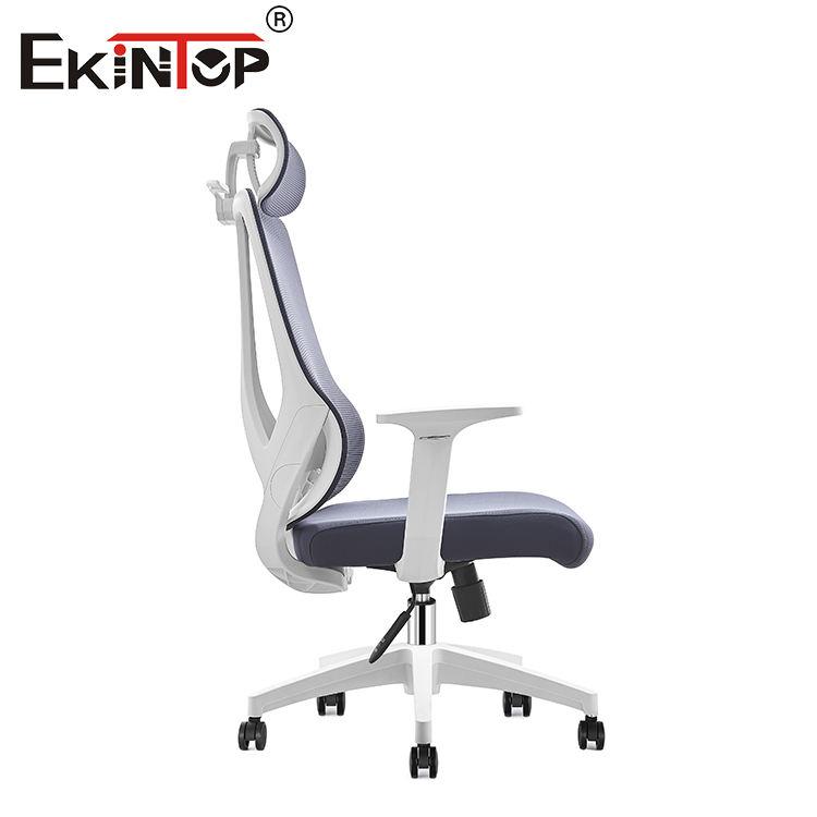 【Showroom】Ekintop Factory Hot Design Mesh Task Swivel CEO Office Chair Furniture Ergonomic manager Mesh Office Chairs for Office-Smart-Living