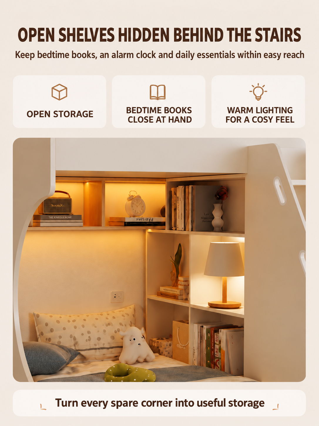 Kids bunk bed Singapore product detail 03
